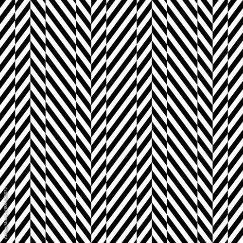 Zigzag lines. Jagged stripes. Seamless surface pattern design with triangular waves ornament. Repeated chevrons wallpaper. Herringbone motif. Digital paper for page fills, web designing, textile print