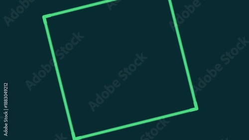 Moving Light Shapes Creating Abstract Visual Scene