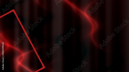 Creating Dynamic Red Light Abstract Shapes in Smooth Motion