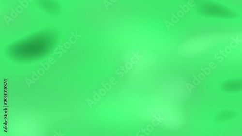 Starting motion across a soft green abstract background