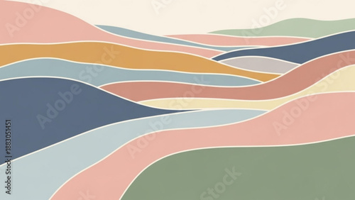 Dynamic abstract background with swirling lines and geometric elements in bold colors, energetic modern design for creative projects.