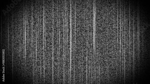 Photography A textured background resembling static noise with vertical lines