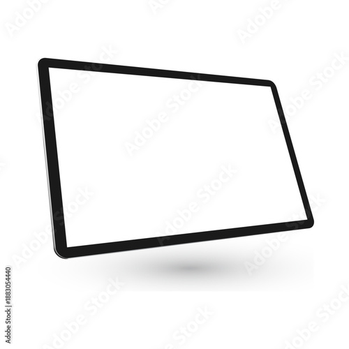 Tabletmock up with empty screen