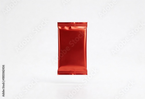 Red Booster Pack Mockup