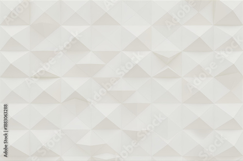 White Geometric Pyramid Abstract Repeating Background Texture