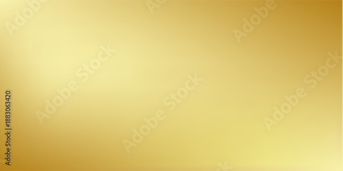 Gold gradient background texture metallic. Golden gradient blurry soft smooth motion bright shine. EPS Vector Illustration