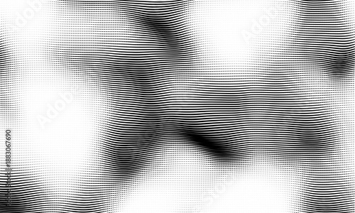 Halftone engraving grunge line art. Elegant vector overlay background