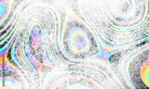 Vector halftone texture overlay abstract splattered background. Abstract Halftone vintage vector transparent background .