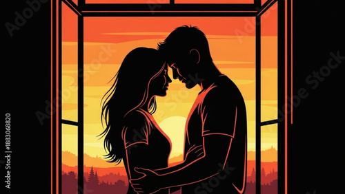 Illustrated abstract flowing waves in shades of teal and turquoise, conveying calmness and fluidity for serene backgrounds.