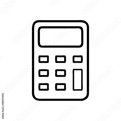 calculator icon vector illustration
