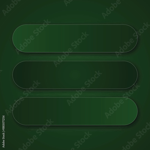 3d oval signs, Large buttons, web buttons.