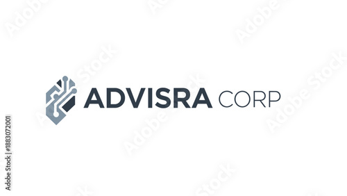 Advisra Corp Company Logo Design Element.