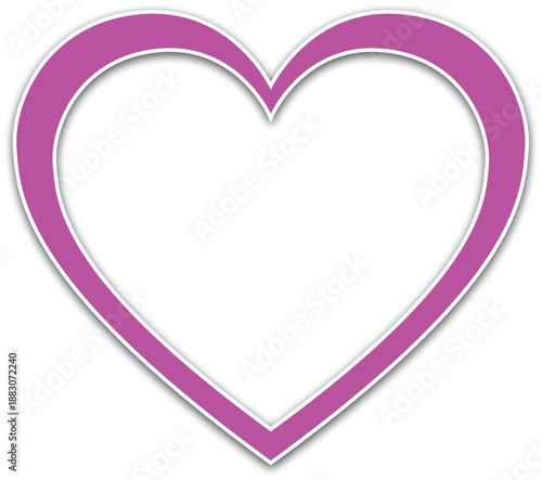 Heart shape design for love symbols, valentines day related designs and frames, Red heart formed by Available in vector EPS format