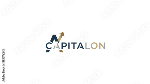 Capitalon Logo Design with Modern Typography.