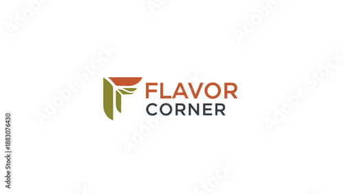 Flavor Corner Logo Design Element 1.