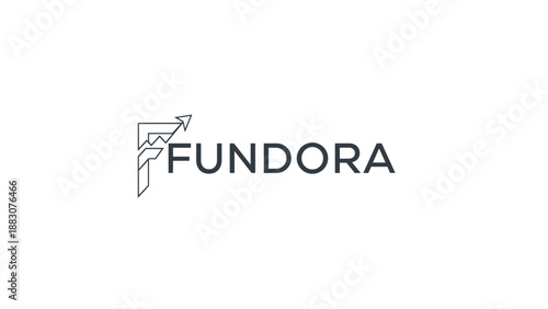 Fundora Logo Design Element Typography.
