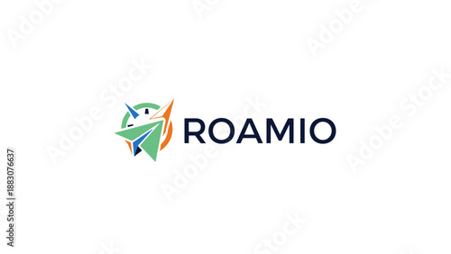 Free Download Roamio Logo Design Element Graphic Illustration. - GFXLoad