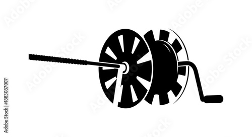 Weightlifting Barbell Icon