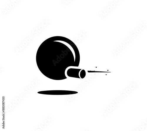 Abstract Black and White Design