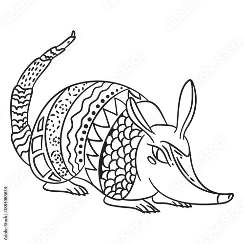 Armadillo mexican alberije sculpture