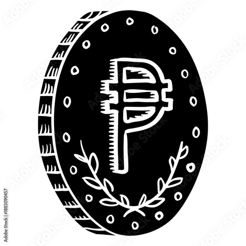 Vintage Cuban Peso Coin