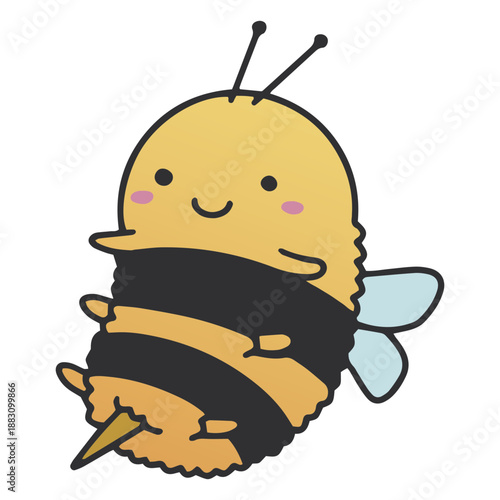 Bumblebee cute animal © Vexels