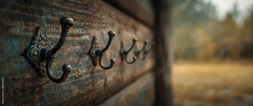 Obraz premium Hooks for walls to hold objects