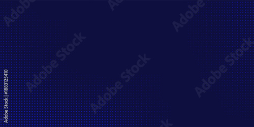 Modern blue wavy halftone background. Dot pop art sport style art simple design vector