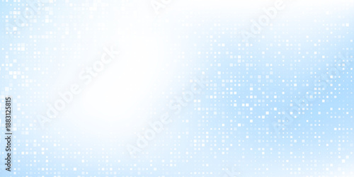 Abstract rectangle cloud blue white gradient abstract background, blurred smooth wavy blue wallpaper simple art design