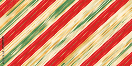 A vibrant abstract design featuring a rainbow of colorful stripes and lines creates a bright fabric texture with a creative pattern of red, orange, green, and pink colors on paper