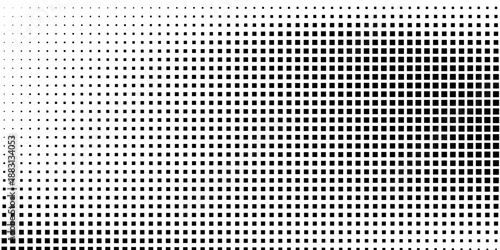 Modern dotted abstract black and white blur background art