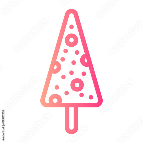 ice lolly gradient icon