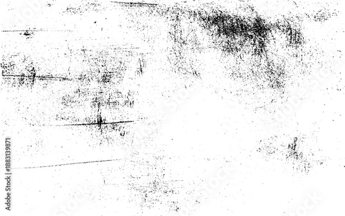 Abstract illustration surface dust and rough dirty wall background with empty template. Black and white grunge urban texture vector with copy space.