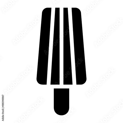 ice cream glyph icon