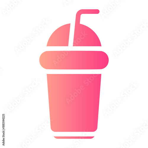 milkshake gradient icon