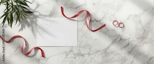 Gift card or photo frame featuring serpentine design