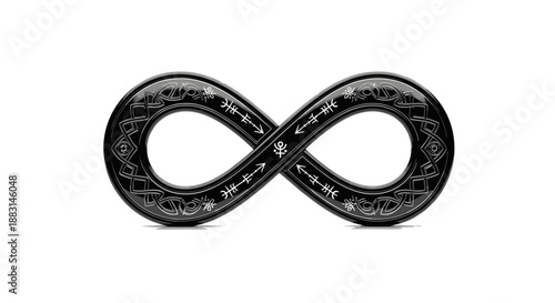 Infinity Symbol Close Up.