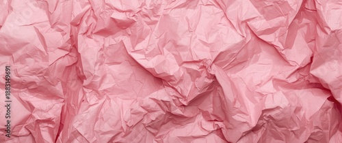 Wallpaper Mural Wrinkled pink paper texture with soft coloration and crumpled appearance Torontodigital.ca