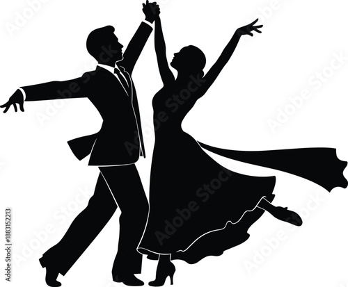 PrintVector silhouette of three beef cattle bulls showing front and side profiles isolated on white background for livestock farming industry