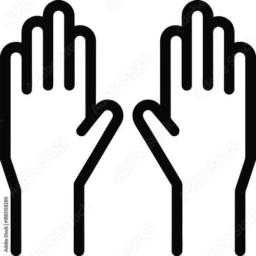 Minimalist vector file icon