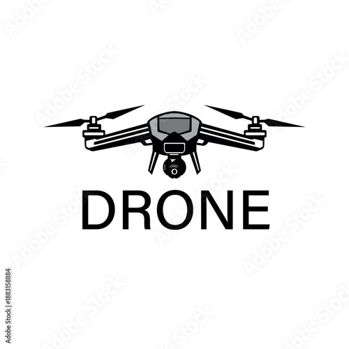 Drone technology illustration for modern aerial photography and videography applications