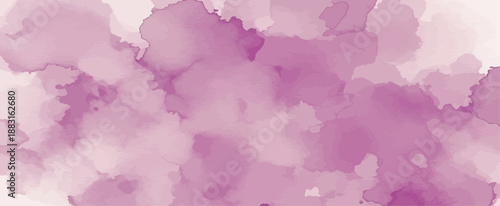 Vector Purple and Pink Watercolor Background Abstract Wash Texture Design Artistic Paint Stain Digital Paper Wallpaper Gradient
