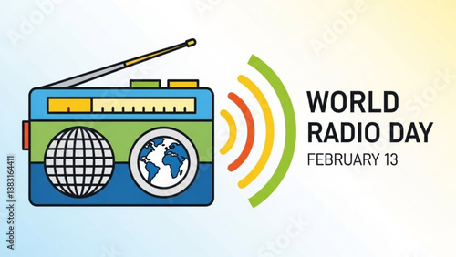 Vintage radio celebrates world radio day with global communication