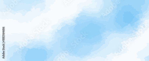 Light blue watercolor wash background abstract vector texture with subtle color layers and smooth gradient effect