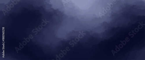 Dark Indigo Purple Watercolor Abstract Background Texture Gradient