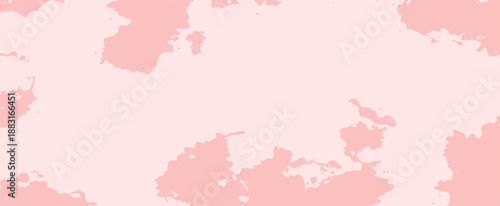 Pale pink and blush abstract grunge texture background vector Subtle watercolor paint blots pattern for modern design elements