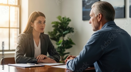 Wallpaper Mural Professional Business Interview Torontodigital.ca