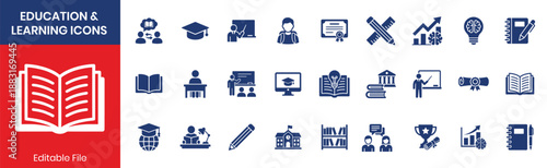 Education Learning Icon Pack
