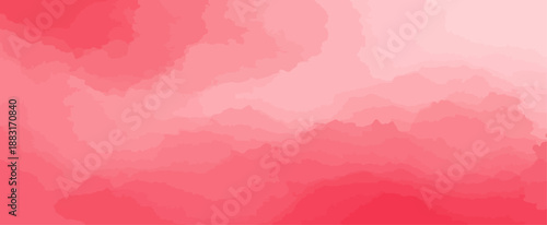 Dynamic coral and blush layered gradient background abstract vector illustration