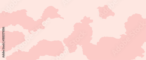 Abstract Blush Pink Cow Spots Pattern Vector Background Aesthetic Design